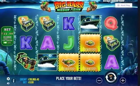 Big Bass Mission Fishin’ — Бонусные функции